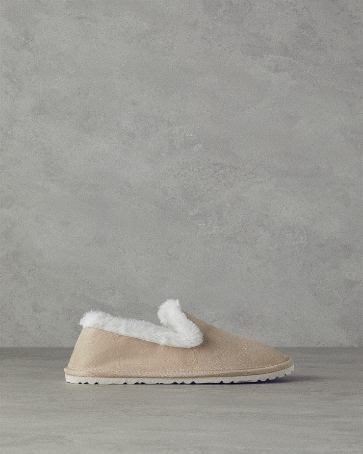 Alda Kadın Ev Babeti Bej