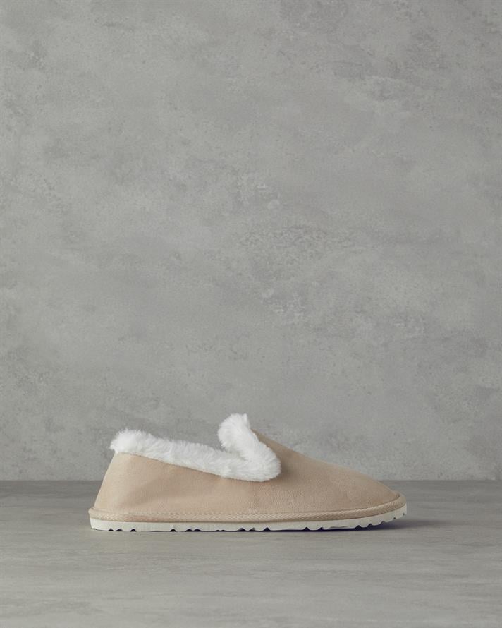 Alda Kadın Ev Babeti Bej