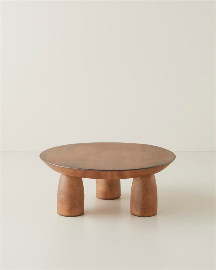 Alena Mdf Dekoratif 25x10 cm Kahve
