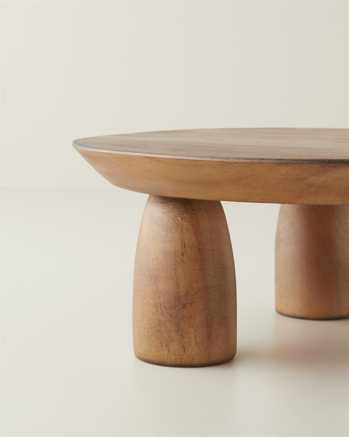 Alena Mdf Dekoratif 25x10 cm Kahve