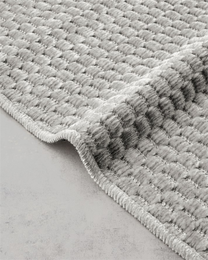 Ales Dokuma Kilim 80x150 cm Açık Gri