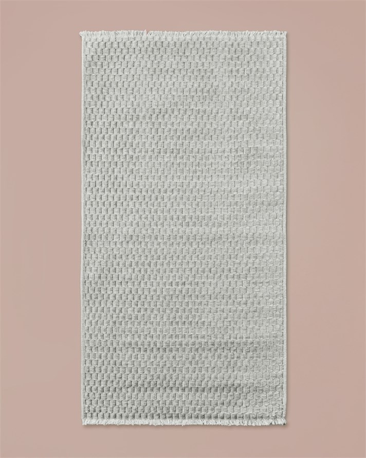 Ales Dokuma Kilim 80x150 cm Açık Gri