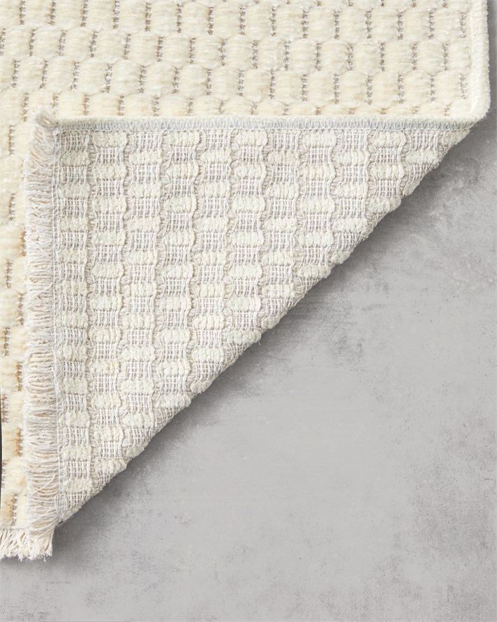 Ales Dokuma Kilim 80x300 cm Ekru