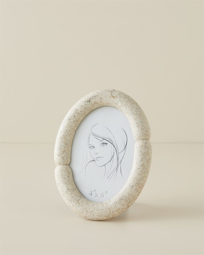 Alice Polyresin Çerçeve 10x15 cm Krem