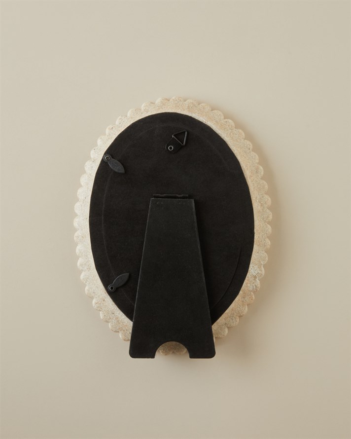 Alicia Polyresin Çerçeve 10x15 cm Krem