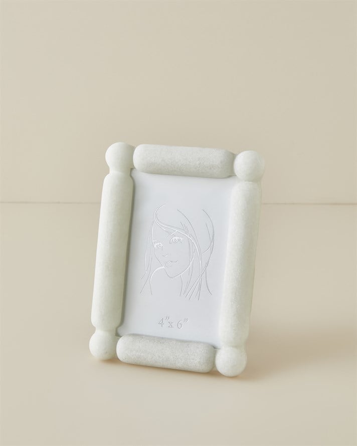 Alina Polyresin Çerçeve 10x15 cm Beyaz