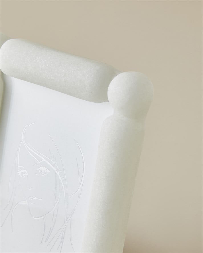 Alina Polyresin Çerçeve 10x15 cm Beyaz