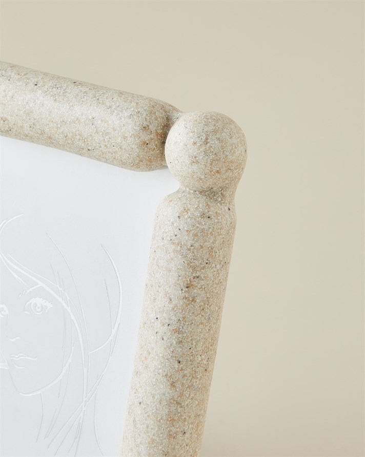 Alina Polyresin Çerçeve 10x15 cm Krem