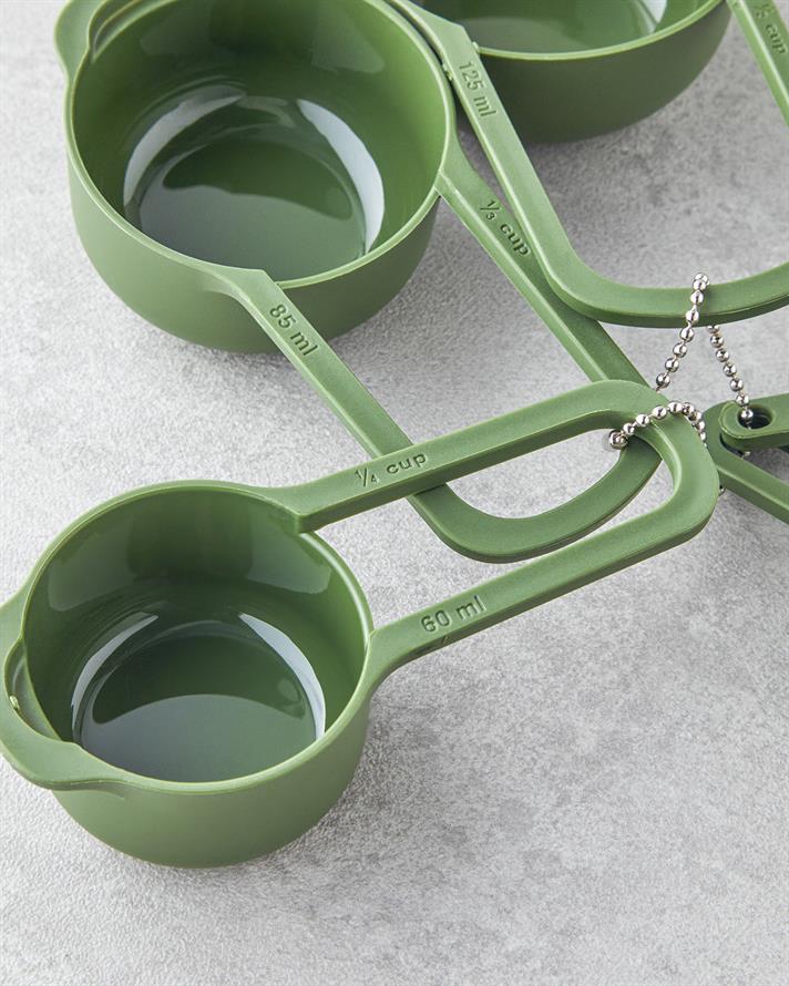 Aline 5’li Ölçü Kaşığı Mutfak Gereci 23X16 cm Yeşil