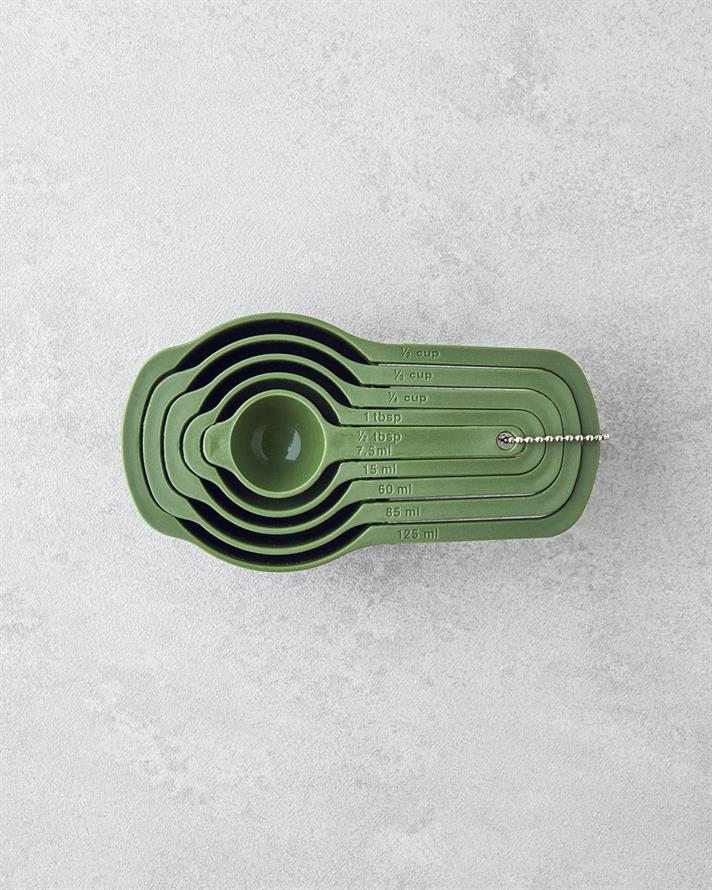 Aline 5’li Ölçü Kaşığı Mutfak Gereci 23X16 cm Yeşil