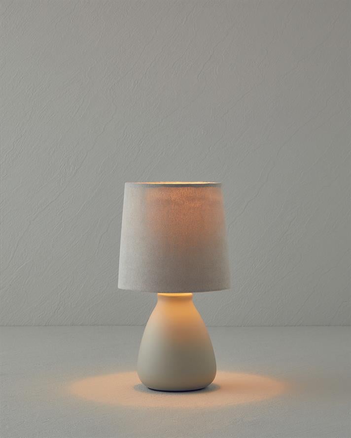 Alisya Abajur 13 cm Bej