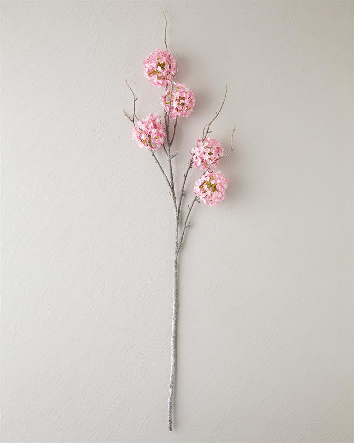 Alium Tek Dal Yapay Çiçek 94 cm Pembe