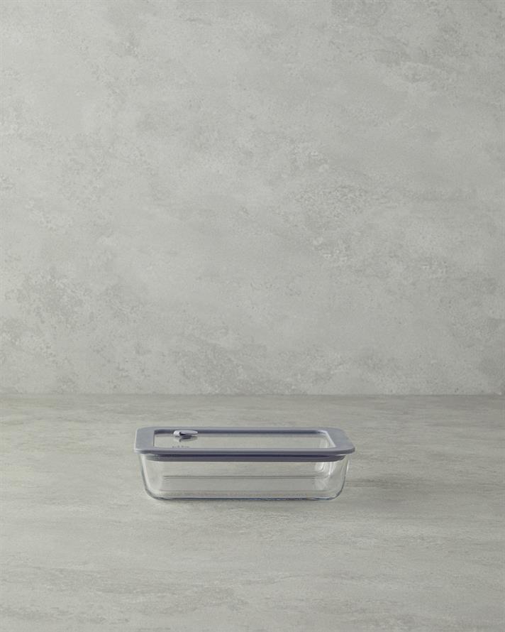 All Fresh Cam Dikdörtgen Saklama Kabı Şeffaf