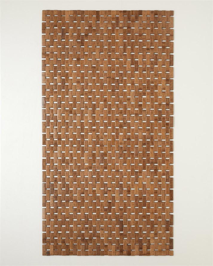 Almina Bambu Duş Kaydırmazı 70x130 cm Kahve
