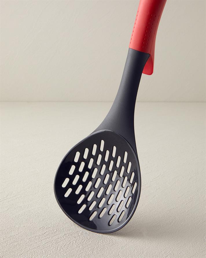 Amara Kevgir Süzgeç 32,5 cm Kırmızı