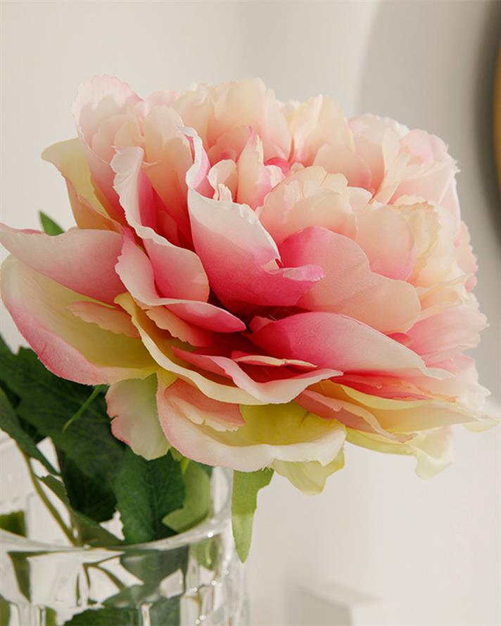 Amaranthus Kumaş Tek Dal Yapay Çiçek Açık Pembe