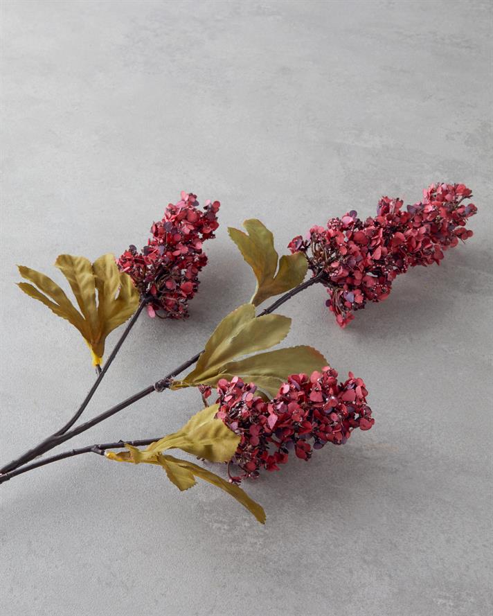 Amare Tek Dal Yapay Çiçek 90 cm Kırmızı