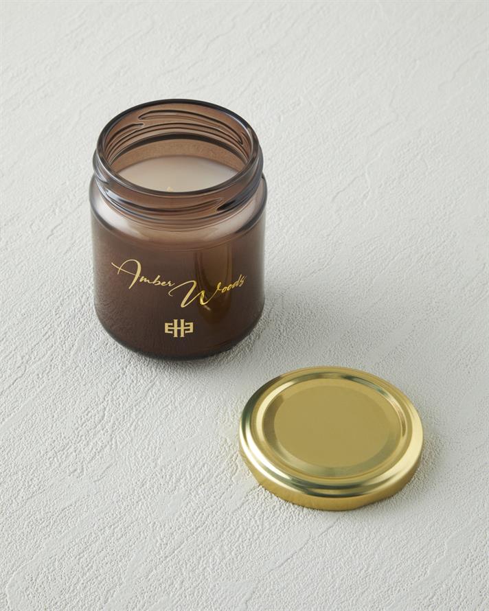 Amber Woods Kokulu Mum 120 gr Kahverengi