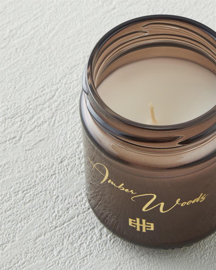 Amber Woods Kokulu Mum 120 gr Kahverengi