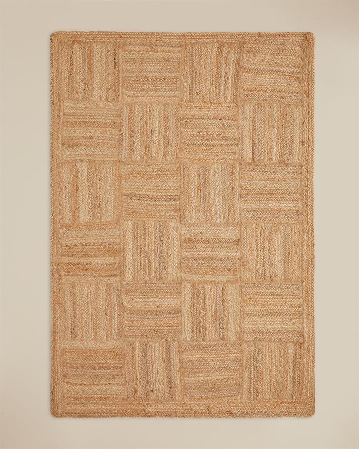 Amy Dekoratif Jüt Kilim Natural