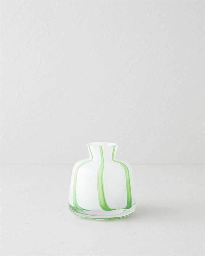 Andora Cam Vazo 10.5 cm Yeşil
