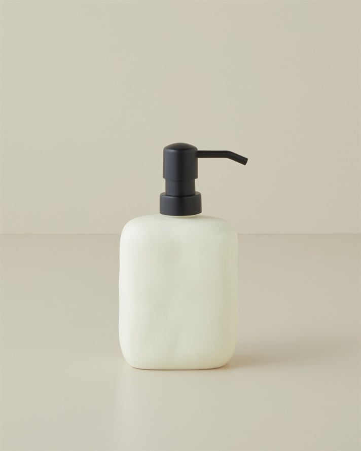 Andre Stoneware 3lü Banyo Seti Krem