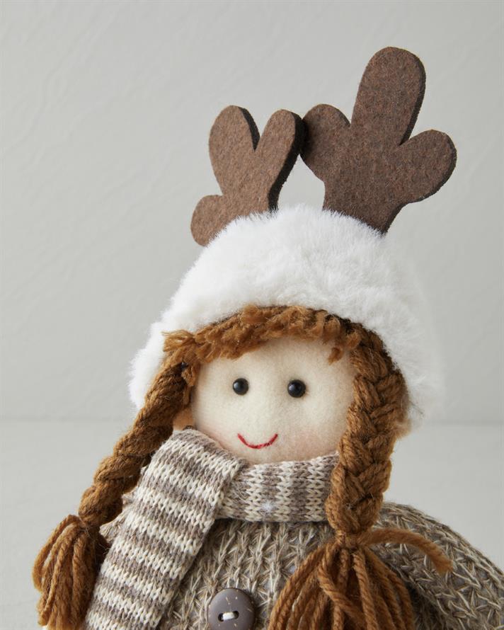 Angel Dekoratif Obje 15 cm Kahve