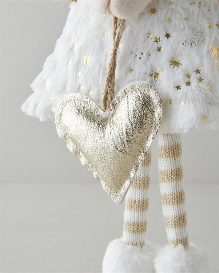 Angel Dekoratif Obje 44 cm Beyaz