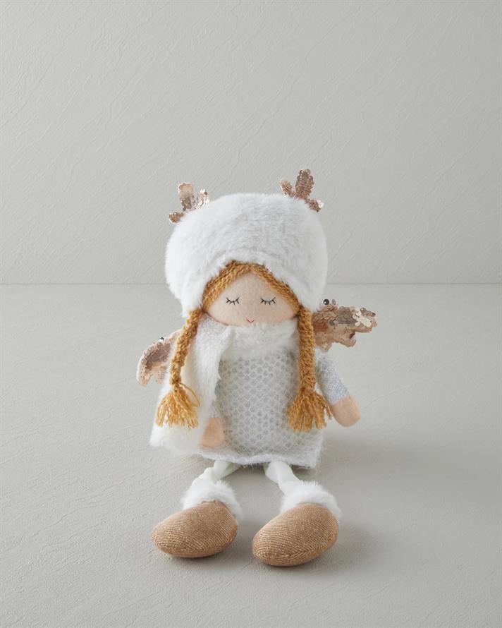 Angel Dekoratif Obje 44 cm Beyaz