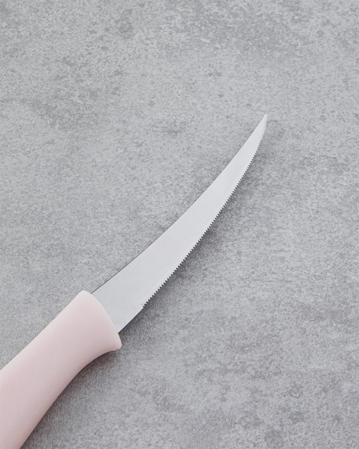 Angelina Çelik 6lı Bıçak 19,5 cm Pembe