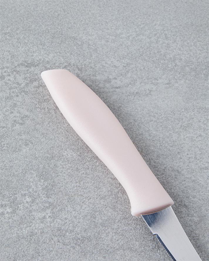 Angelina Çelik 6lı Bıçak 19,5 cm Pembe