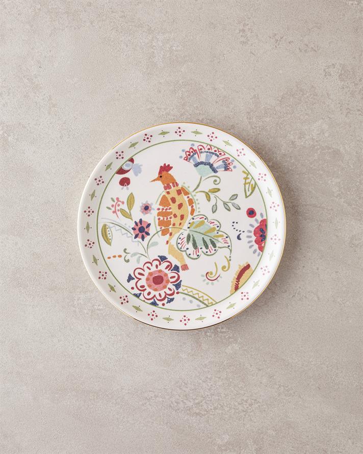 Angelo Seramik Pasta Seti 18 Parça 6 Kişilik Renkli