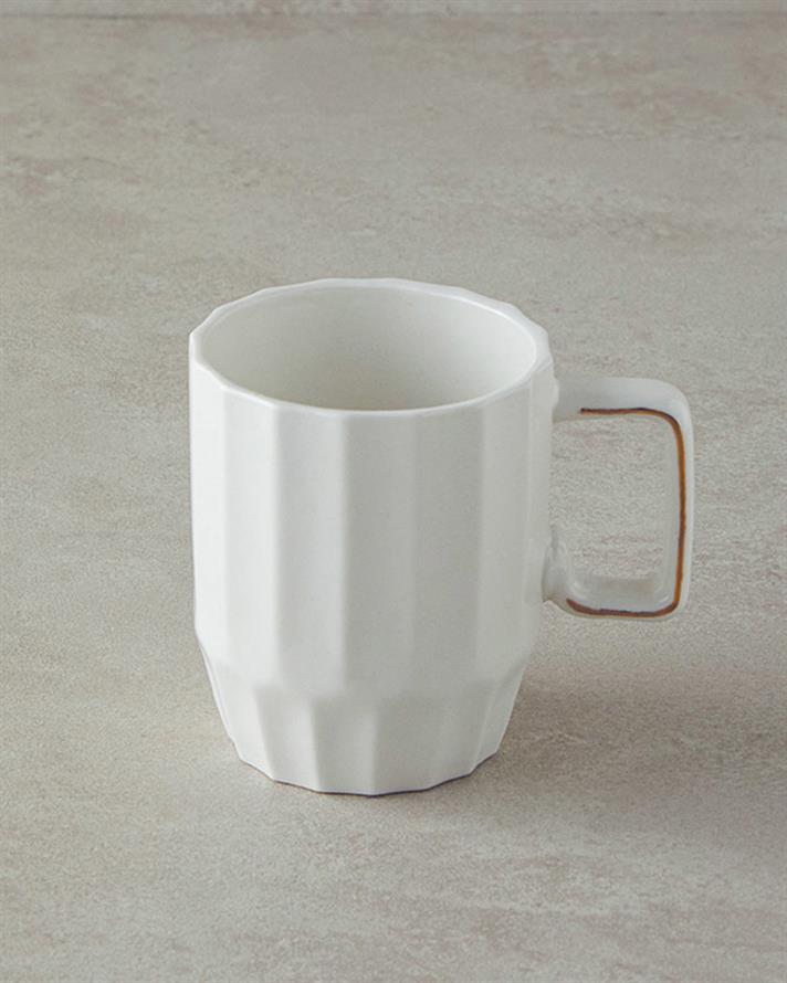 Angely New Bone China Kupa 270 ml Beyaz