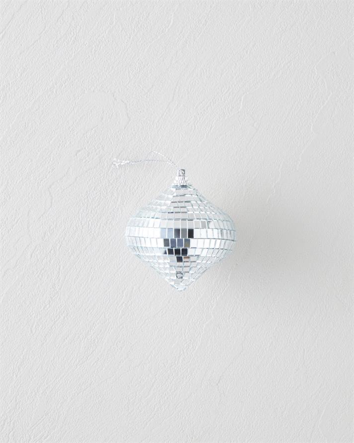 Anica Yılbaşı Ağaç Süsü 7 cm Silver