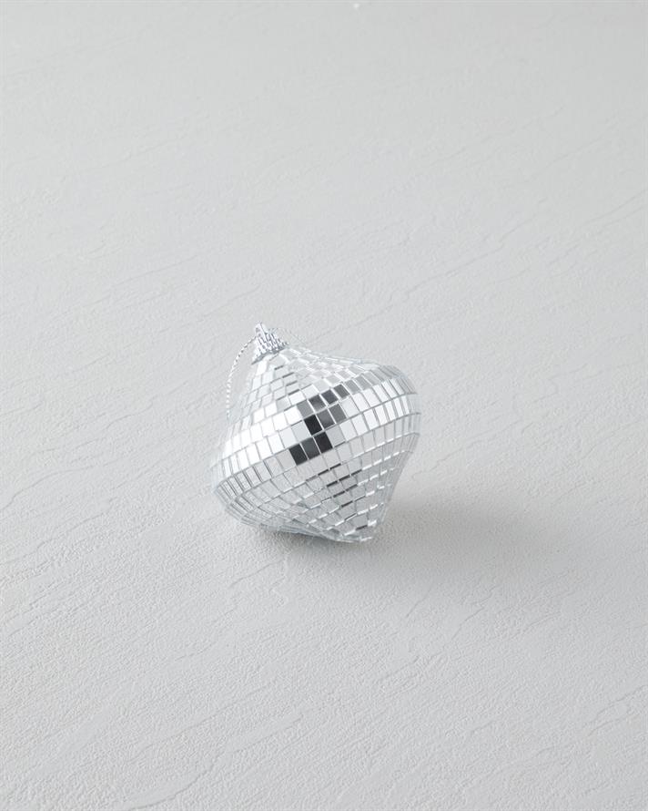 Anica Yılbaşı Ağaç Süsü 7 cm Silver