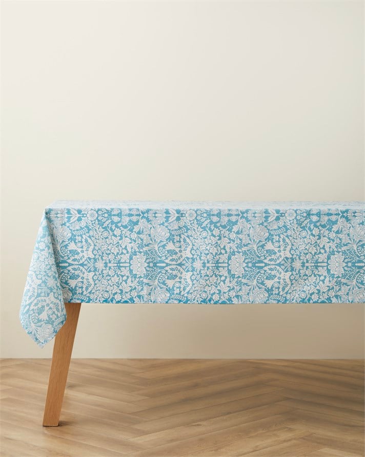 Animal Wild Pamuk Polyester Masa Örtüsü 150x200 cm Yeşil