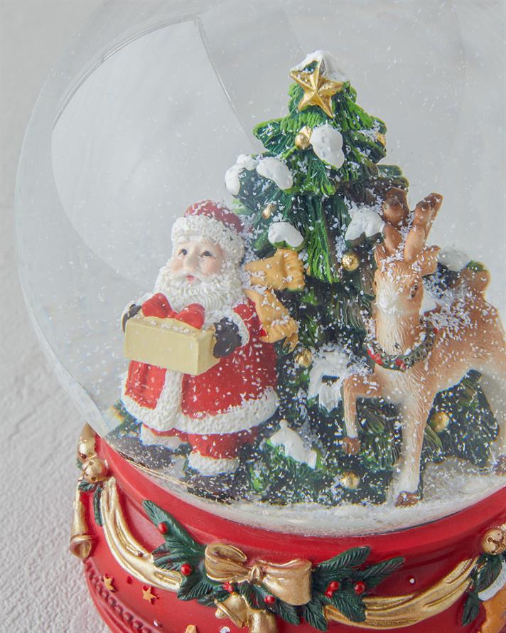 Anissa Kar Küresi 14 cm Kırmızı