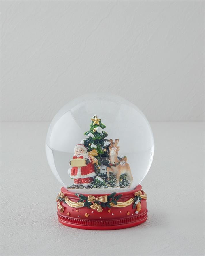 Anissa Kar Küresi 14 cm Kırmızı