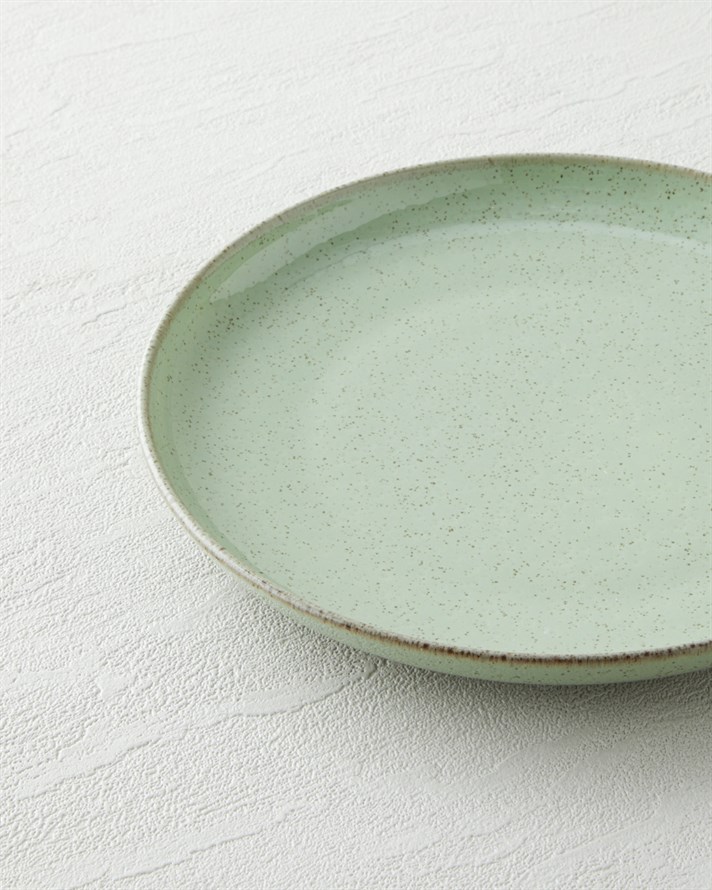 Antiquelle Porselen Pasta Tabağı 20 cm Yeşil