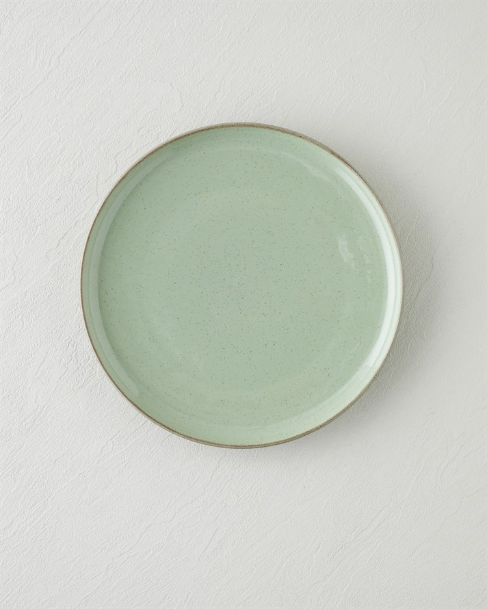 Antiquelle Porselen Servis Tabağı 25 cm Yeşil