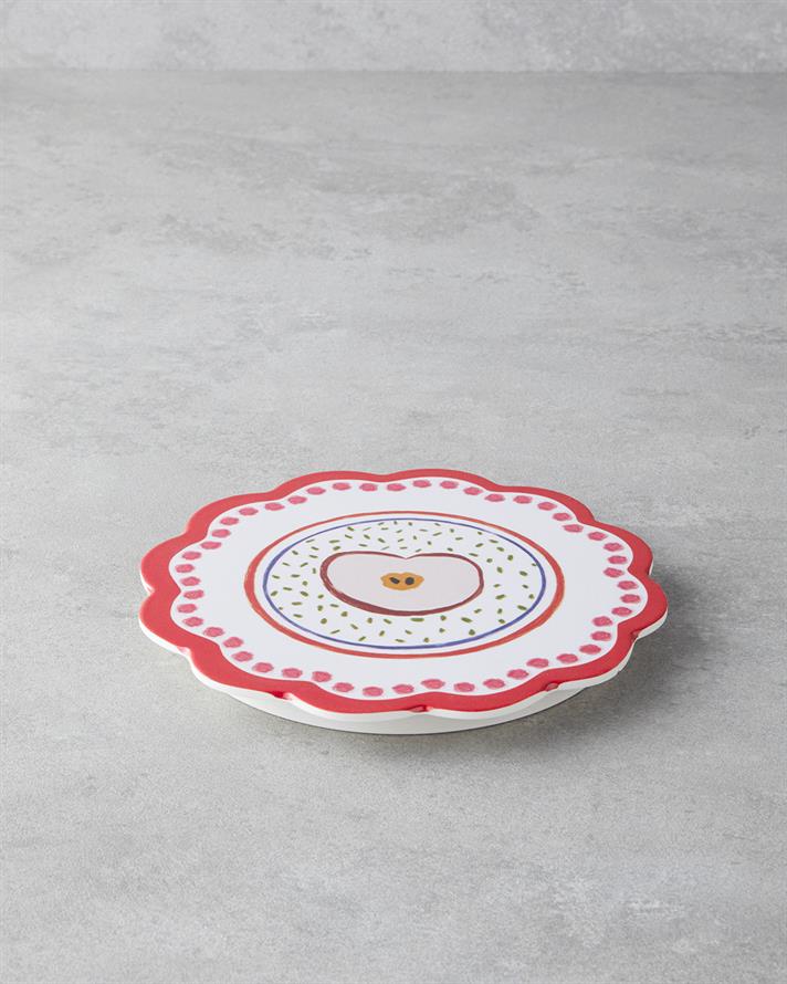 Apple Melamin Nihale 17 cm Renkli