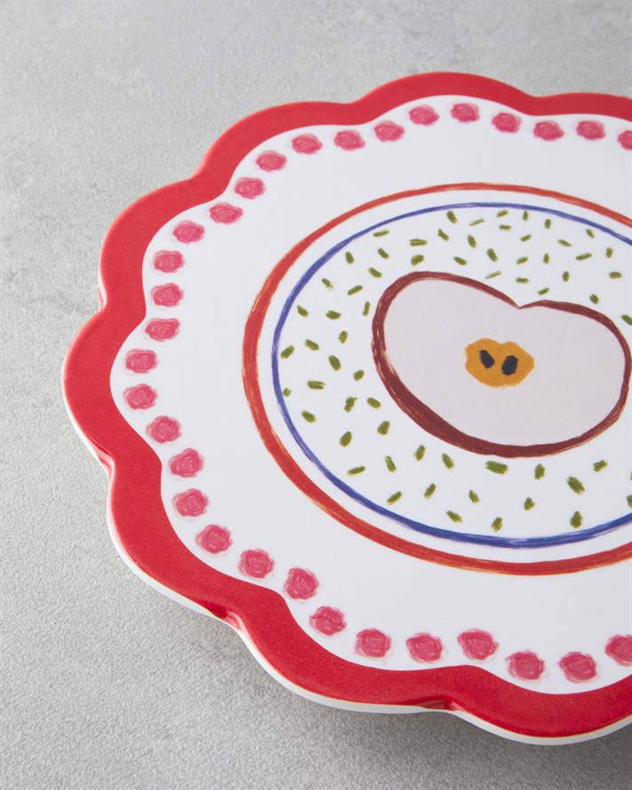 Apple Melamin Nihale 17 cm Renkli