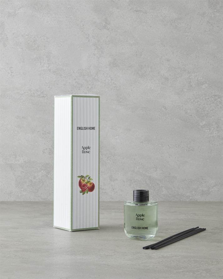 Apple Rose Çubuklu Oda Kokusu 95 ml Şeffaf