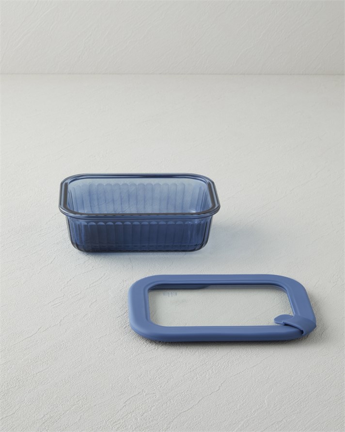 Aqua Cam Saklama Kabı 640 ml Lacivert