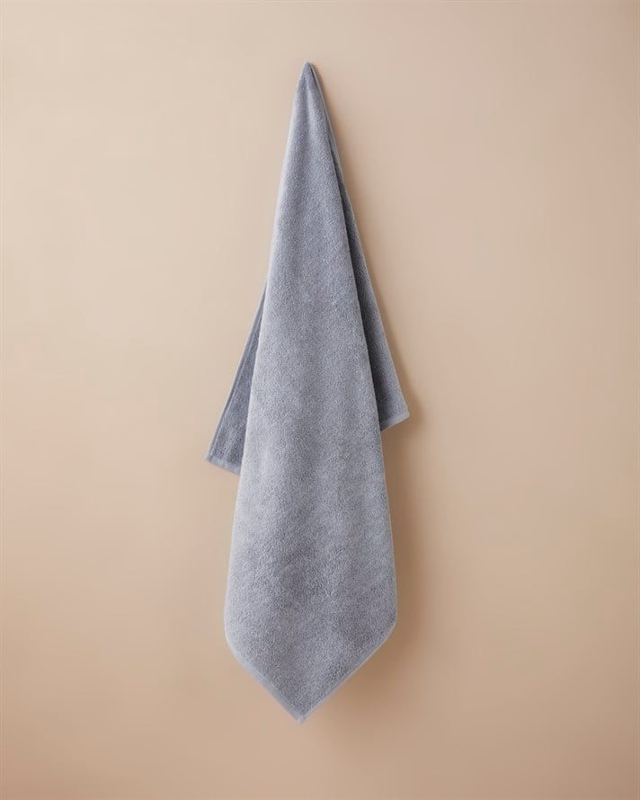 Aqua Pamuk Banyo Havlusu 90x150 cm Gri
