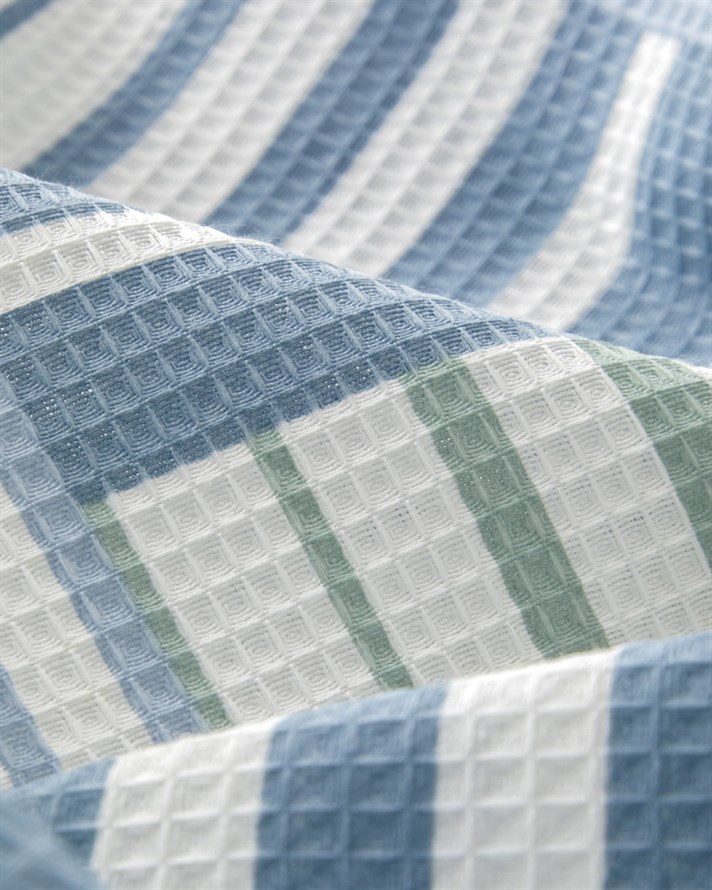 Aqualis Tek Kişilik Pike 150x220 cm Mavi