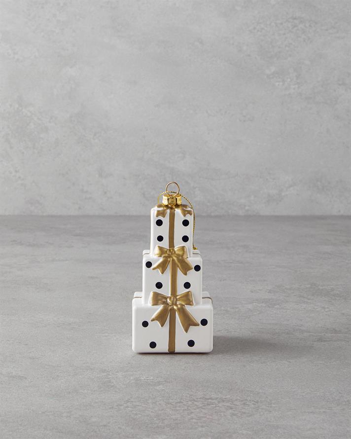 Areka Yılbaşı Ağacı Süsü 10 cm Gold