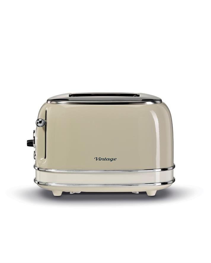 Ariete Vintage 0155/13 2 Dilim Ekmek Kızartma Makinesi 810 W Bej