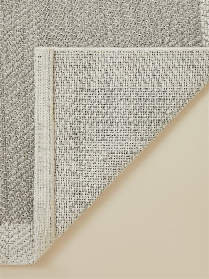 Arlo Halı 160x230 cm Gri-Beyaz