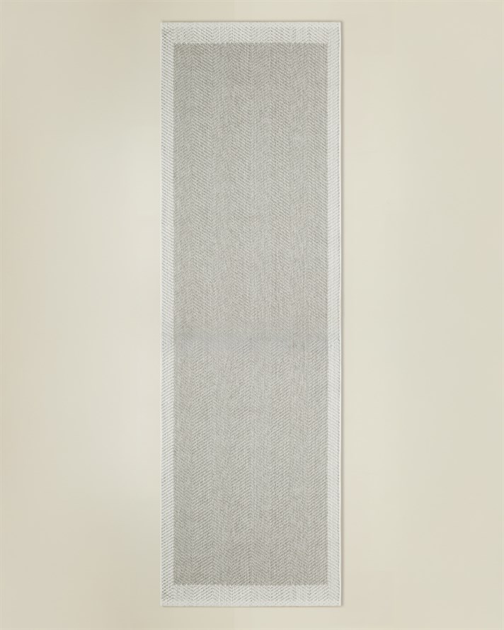 Arlo Halı Gri-Beyaz